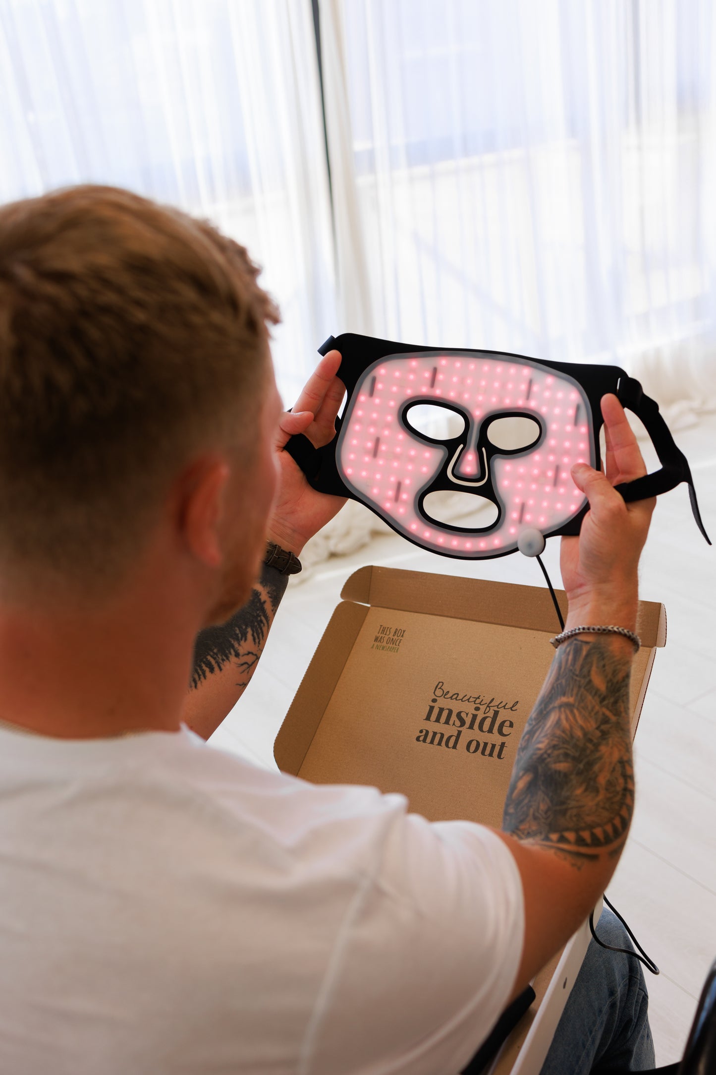 Me Time Ritual Light Therapy Mask